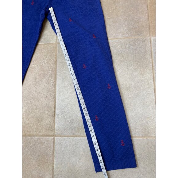 Brooks Brothers Red Fleece Anchor Seersucker Pants W31 L32.5 Sailor Core Nautica - Picture 4 of 16